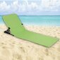 HI Sulankstomas paplūdimio kilimėlis-kėdė, žalios spalvos, PVC kaina ir informacija | Gultai | pigu.lt