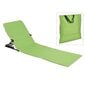 HI Sulankstomas paplūdimio kilimėlis-kėdė, žalios spalvos, PVC цена и информация | Gultai | pigu.lt