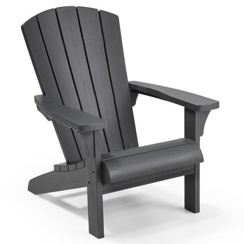 Kėdė Keter Adirondack Troy, pilka цена и информация | Садовые стулья, кресла, пуфы | pigu.lt