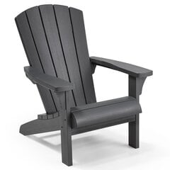 Kėdė Keter Adirondack Troy, pilka kaina ir informacija | Lauko kėdės, foteliai, pufai | pigu.lt
