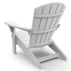 Kėdė Keter Adirondack Troy, balta цена и информация | Садовые стулья, кресла, пуфы | pigu.lt