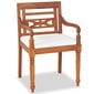 Batavia kėdės, 2 vnt., su pagalvėlėmis цена и информация | Lauko kėdės, foteliai, pufai | pigu.lt