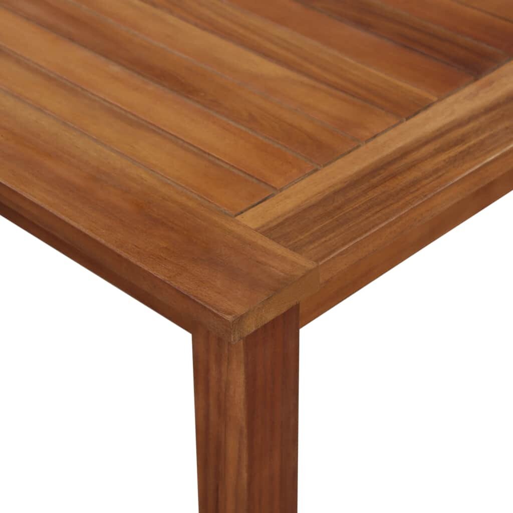vidaXL Sodo stalas, 200x100x74cm, akacijos medienos masyvas kaina ir informacija | Lauko stalai, staliukai | pigu.lt