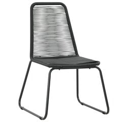 Lauko kėdės, 2 vnt., poliratanas kaina ir informacija | Lauko kėdės, foteliai, pufai | pigu.lt