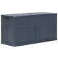 Sodo daiktadėžė, 320 L, juoda цена и информация | Komposto dėžės, lauko konteineriai | pigu.lt