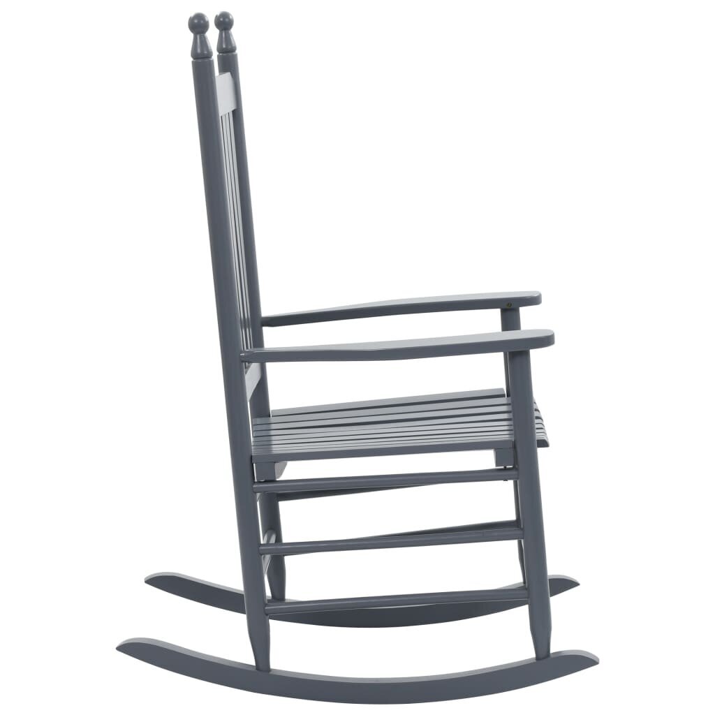 Supama kėdė su išlenkta sėdyne, pilka kaina ir informacija | Svetainės foteliai | pigu.lt