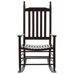 Supama kėdė su išlenkta sėdyne, ruda цена и информация | Кресла в гостиную | pigu.lt