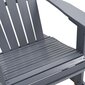 Supama sodo kėdė, pilka kaina ir informacija | Lauko kėdės, foteliai, pufai | pigu.lt
