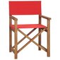 Lauko kėdė, raudona kaina ir informacija | Lauko kėdės, foteliai, pufai | pigu.lt