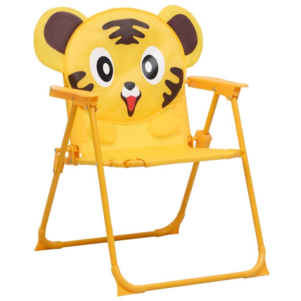 Vaikiškas baldų komplektas su skėčiu, geltonas kaina ir informacija | Vaikiški lauko baldai | pigu.lt