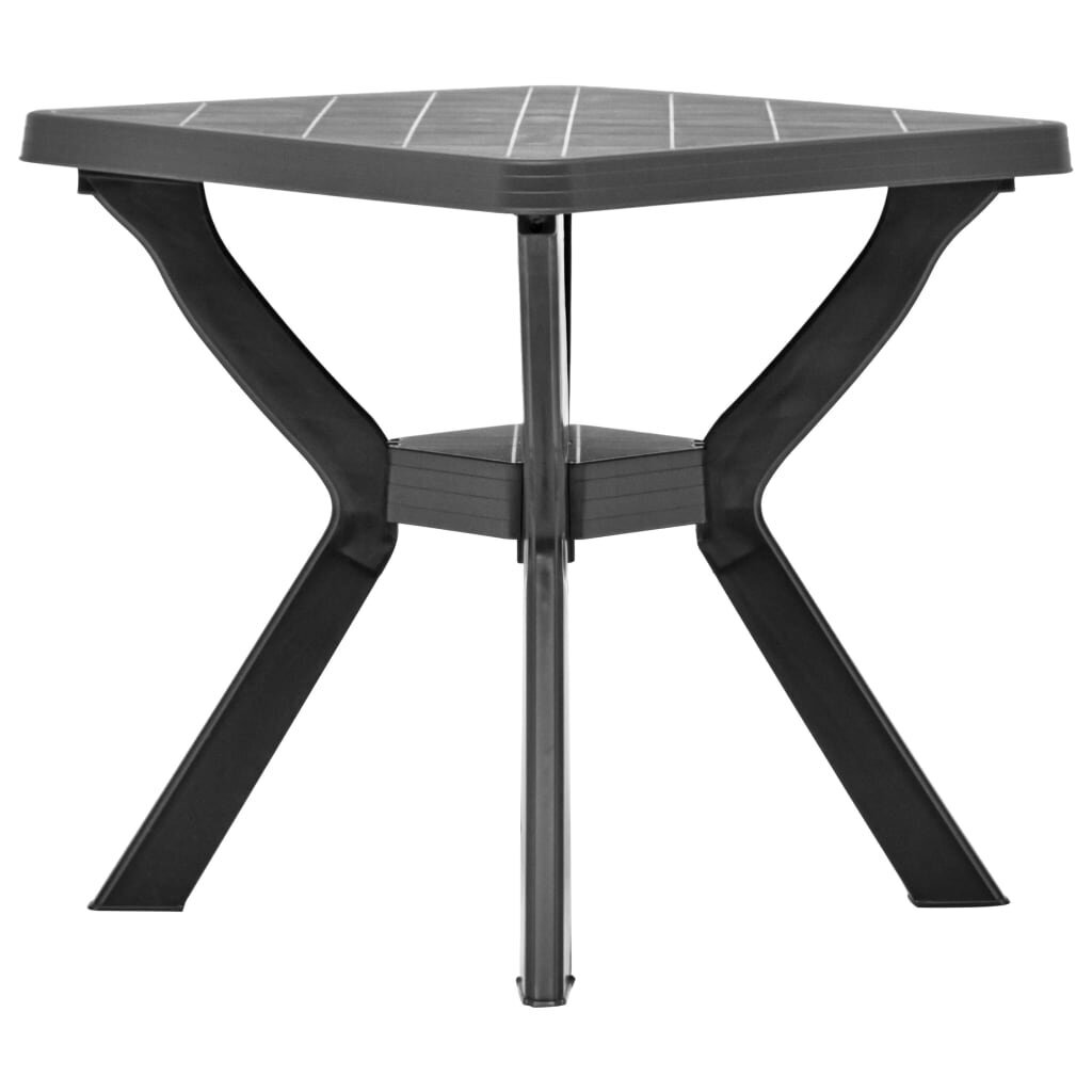 Bistro staliukas, juodas цена и информация | Lauko stalai, staliukai | pigu.lt