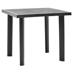 Садовый стол, серый цена и информация | Садовые столы, столики | pigu.lt