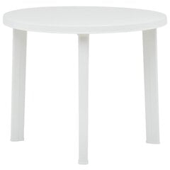 Sodo stalas, baltas kaina ir informacija | Lauko stalai, staliukai | pigu.lt