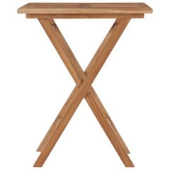 Sulankstomas sodo stalas, 60x60x75 cm kaina ir informacija | Lauko stalai, staliukai | pigu.lt