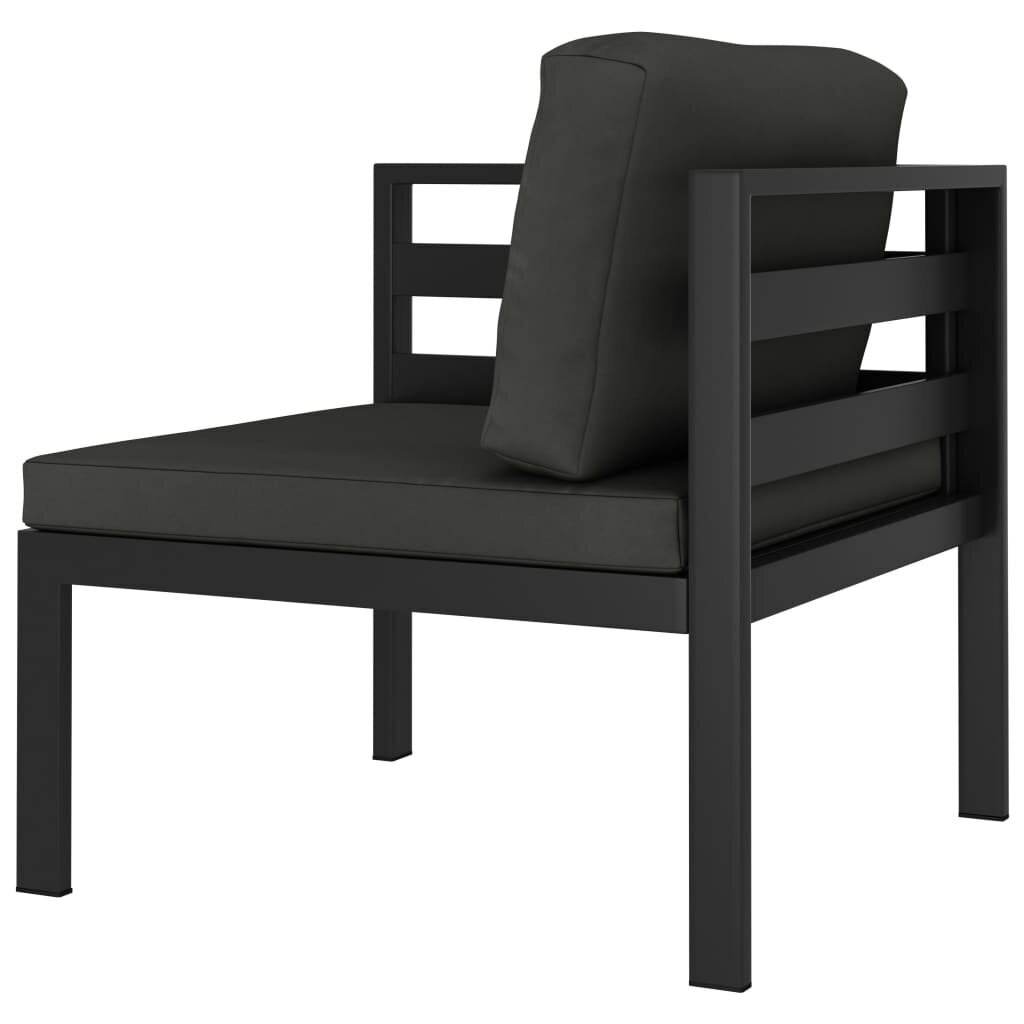 Modulinė kampinė sofa su pagalvėmis цена и информация | Lauko kėdės, foteliai, pufai | pigu.lt