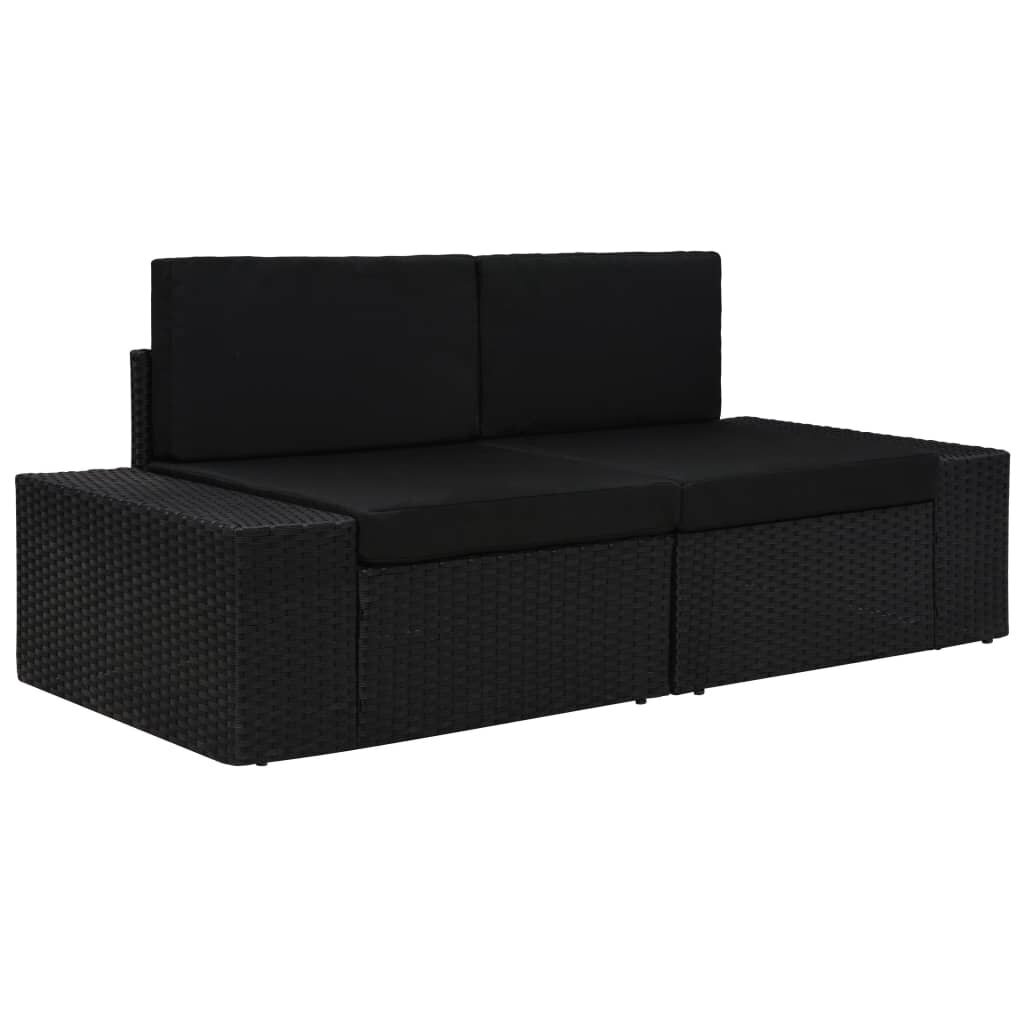 Modulinė dvivietė sofa цена и информация | Lauko kėdės, foteliai, pufai | pigu.lt