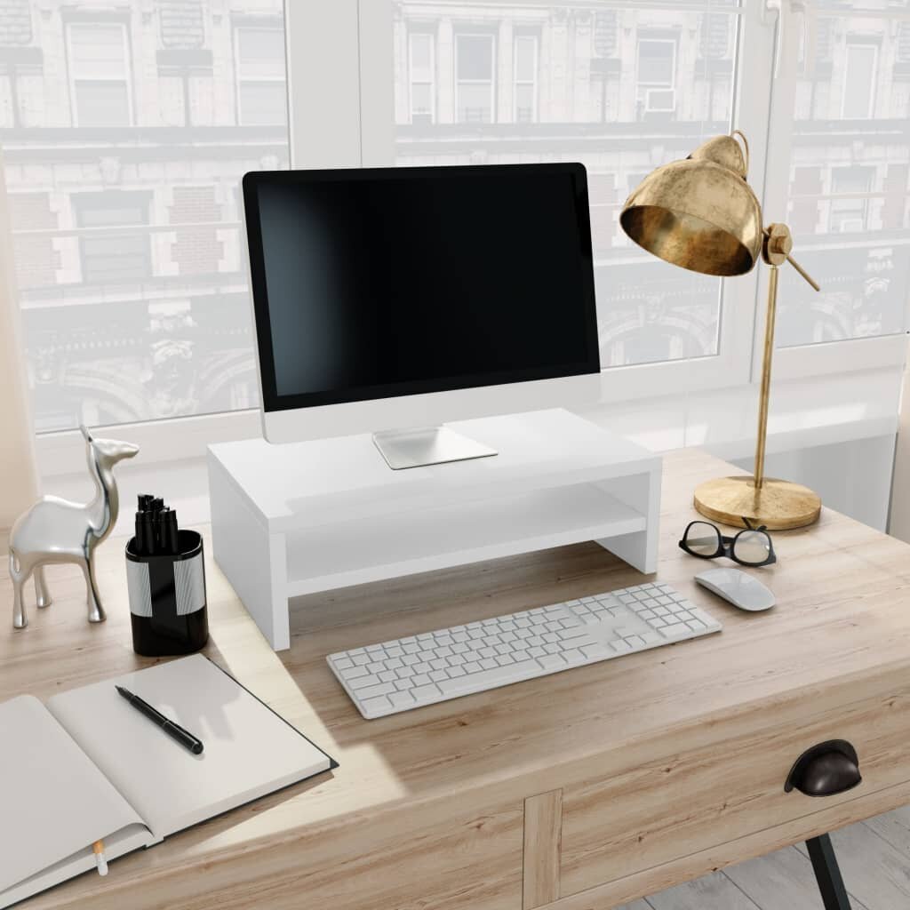 Monitoriaus stovas, 42x24x13 cm kaina ir informacija | Kompiuteriniai, rašomieji stalai | pigu.lt