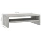 vidaXL Monitor Stand Concrete 42x24x13 kaina ir informacija | Monitorių laikikliai | pigu.lt