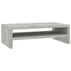 vidaXL Monitor Stand Concrete 42x24x13 цена и информация | Кронштейны для монитора | pigu.lt