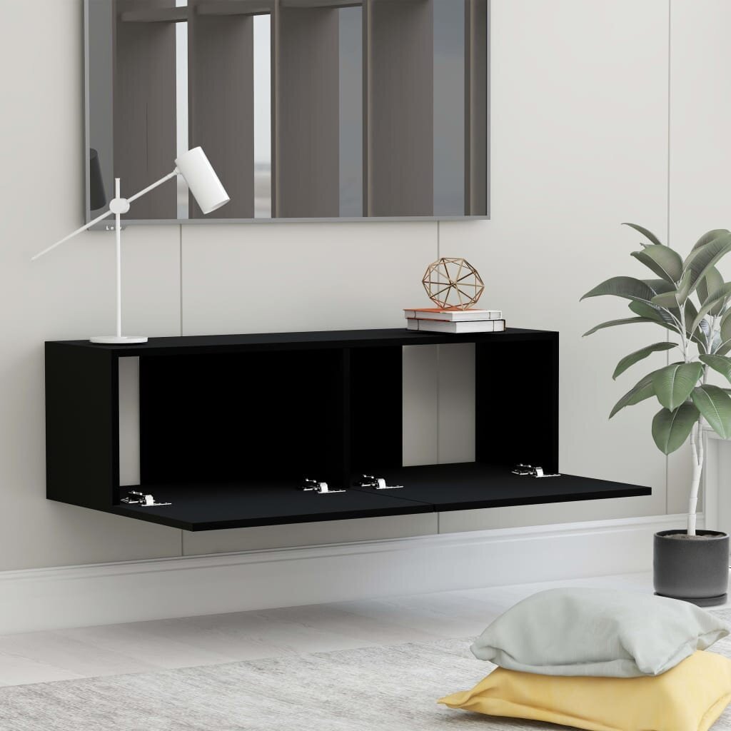 TV staliukas, 100x30x30 cm, MDP kaina ir informacija | TV staliukai | pigu.lt
