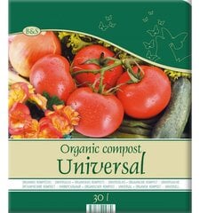 Органический компост универсальный БС, 30 л цена и информация | Грунт, земля, торф, компост | pigu.lt