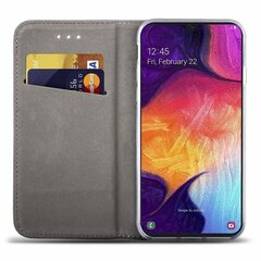 Telefono dėklas Fusion Magnet Book Samsung M115 Galaxy M11, auksinis kaina ir informacija | Telefono dėklai | pigu.lt