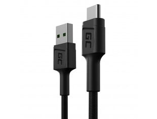 Green Cell KABGC25, USB - USB-C, 0.3 m kaina ir informacija | Laidai telefonams | pigu.lt