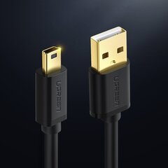 USB-кабель UGREEN 480 Мбит / с, 1 м, черный цена и информация | Кабели для телефонов | pigu.lt