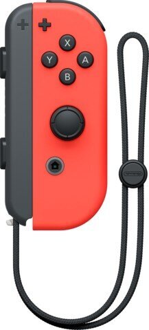 Nintendo Switch Joy-Con Neon Red | Dešinys valdiklis цена и информация | Žaidimų pultai  | pigu.lt