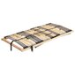 Elektrinės grotelės lovai su 42 lentjuostėmis, 100x200 cm, rudos цена и информация | Lovų grotelės | pigu.lt