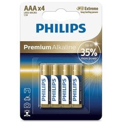 Philips Phil-LR03M4B/10, 4 шт. цена и информация | Philips Сантехника, ремонт, вентиляция | pigu.lt