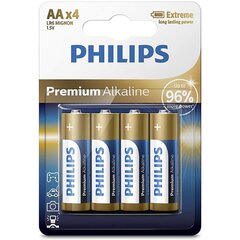 Philips LR6M4B / 10 Щелочные элементы цена и информация | Батарейки | pigu.lt