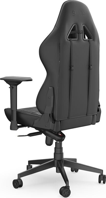 Žaidimų kėdė SPC Gear SR600 (SPG084), juoda kaina ir informacija | Biuro kėdės | pigu.lt