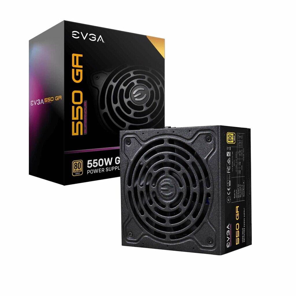 Evga SuperNOVA 550 GA kaina ir informacija | Maitinimo šaltiniai (PSU) | pigu.lt