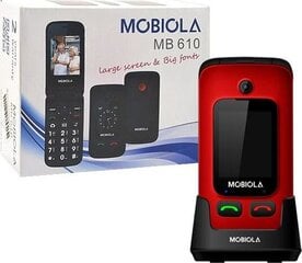 Mobiola MB610R, raudona kaina ir informacija | Mobilieji telefonai | pigu.lt