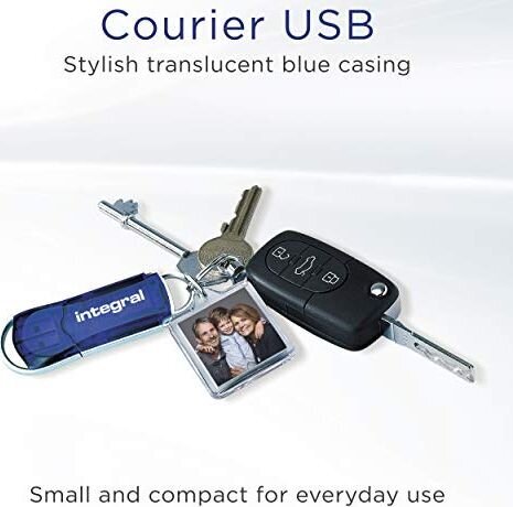 Integral Courier 128GB USB 2.0 kaina ir informacija | USB laikmenos | pigu.lt