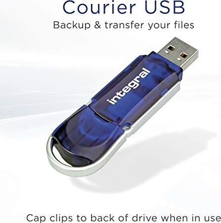Integral Courier 128GB USB 2.0 kaina ir informacija | USB laikmenos | pigu.lt