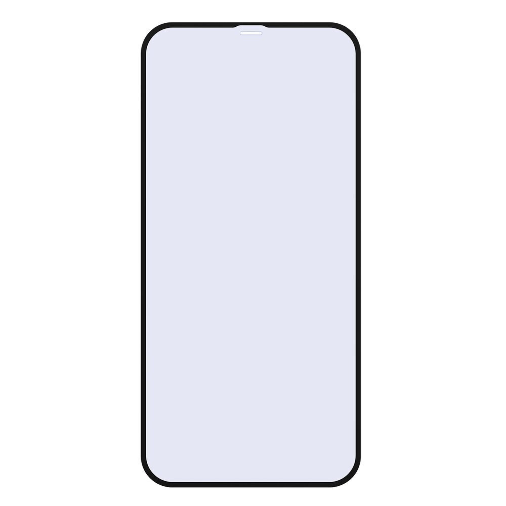 Apsauginis stiklas Baseus 2x Full screen Anti Blue Light tempered glass with a frame skirta iPhone 12 Pro Max kaina ir informacija | Apsauginės plėvelės telefonams | pigu.lt
