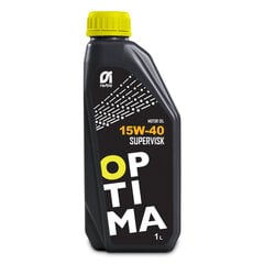 Качественное масло OPTIMA SUPERVISK SAE 15W-40, 1 л цена и информация | Моторные масла | pigu.lt