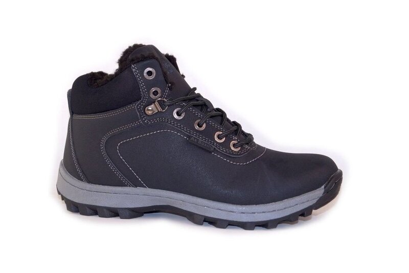 Žieminiai vyriški batai su vilnos kailiu AxBoxing 7445j kaina | pigu.lt