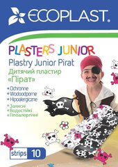 Pleistr. ECOPLAST N10 "Piratas" vaikams kaina ir informacija | Pirmoji pagalba | pigu.lt