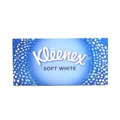 Косметические салфетки в коробке Kleenex Soft White, 70 шт. цена и информация | Ватная продукция, влажные салфетки | pigu.lt