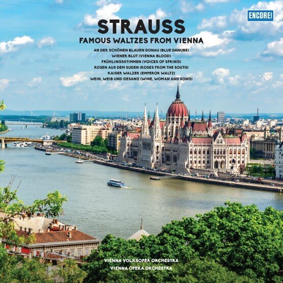 Vinilinė plokštelė STRAUSS "Famous Waltzes From Vienna" цена и информация | Vinilinės plokštelės, CD, DVD | pigu.lt