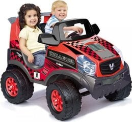 Электрический детский двухместный внедорожник Feber Challenger 12 V, красный цена и информация | Электромобили для детей | pigu.lt