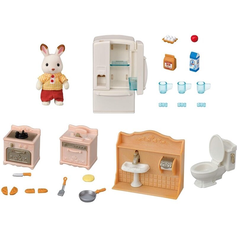 Figūrėlių priedų rinkinys Sylvanian Family Complete kaina ir informacija | Žaislai mergaitėms | pigu.lt