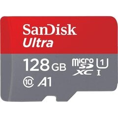 SanDisk Micro SDXC, 128GB (SDSQUNR-128G-GN6MN) цена и информация | Карты памяти для телефонов | pigu.lt