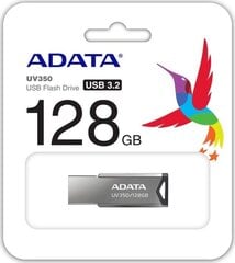 Adata AUV350, 128GB, USB 3.2 цена и информация | USB накопители | pigu.lt