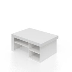 Кофейный столик Reeta, белый цена и информация | Журнальные столики | pigu.lt