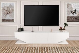 TV staliukas Inci, baltas kaina ir informacija | TV staliukai | pigu.lt