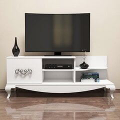 ТВ столик Sultan, белый цена и информация | Тумбы под телевизор | pigu.lt